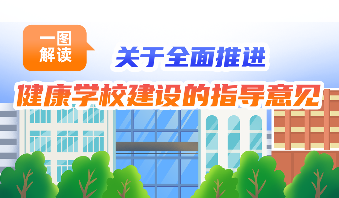 如何全面推进健康学校建设？一图读懂
